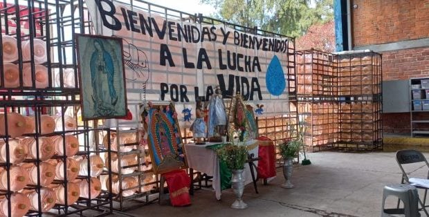 México. La Casa de los Pueblos: a 15 días de la toma de la empresa Bonafont, en Puebla