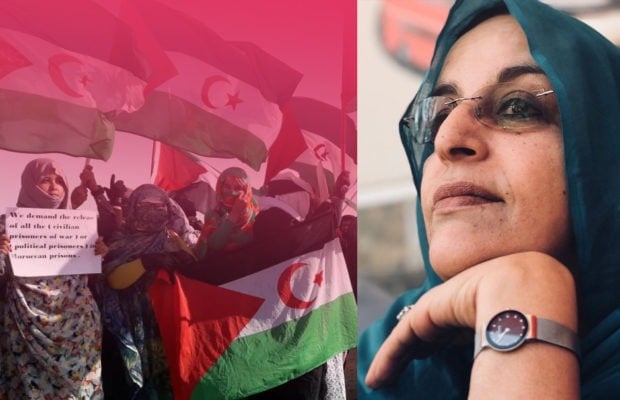 Sáhara Occidental. Fatma Mohamed Salem pide apoyo internacional para que se resuelva el conflicto en paz