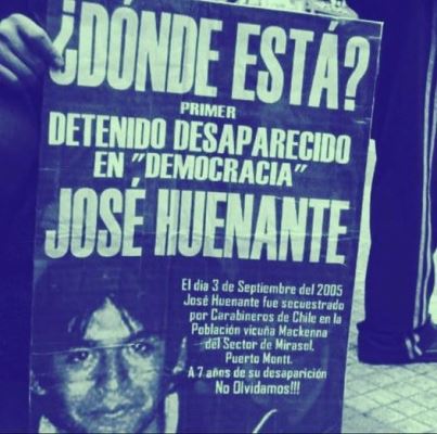 Nación Mapuche. Día del detenidx desaparecidx
