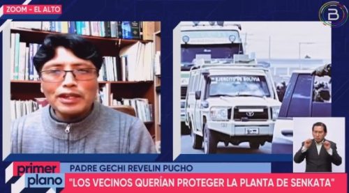 Bolivia. Párroco afirma que vecinos de El Alto nunca planificaron atentado contra planta engarrafadora de Senkata en 2019