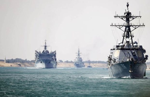 Irak. Guardia Revolucionaria iraní intercepta buque de guerra estadounidense