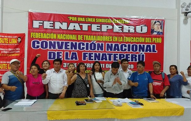 Perú. El gremio de maestros que lidera Pedro Castillo se alinea con Perú Libre contra designación de Mirtha Vásquez como presidenta del Consejo de Ministros