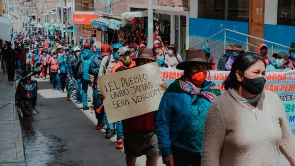 Perú. Población del sur de Ayacucho inicia paro indefinido en defensa del agua