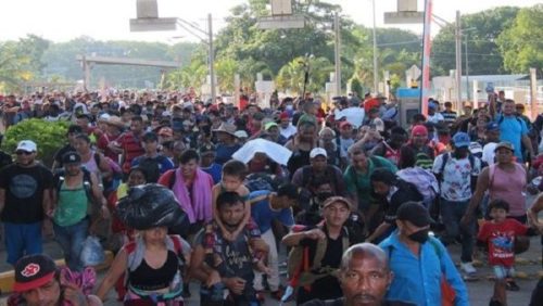 México. Migrantes que avanzan por Chiapas ya rondan la cifra de 5.000