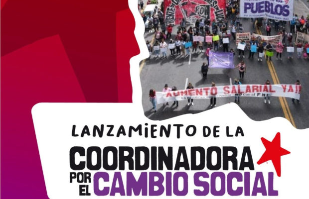 Argentina. Este viernes, con un gran acto, se lanzará un espacio social y político donde se entretejen las luchas piqueteras: nace la Coordinadora por el Cambio Social