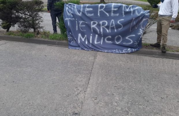 Nación Mapuche. Carabineros reprime violentamente corte de tránsito en Temuko
