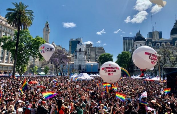 Argentina. Multitudinaria Marcha del Orgullo, para celebrar las conquistas y reclamar por la Ley Integral Trans (fotos)