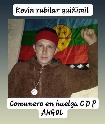 Nación Mapuche. Los peñis en carcel de  ANGOL cumplen 11 días de huelga liquida