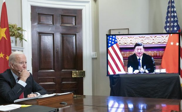 China. Xi Jinping y Biden  cierran su primer cara a cara
