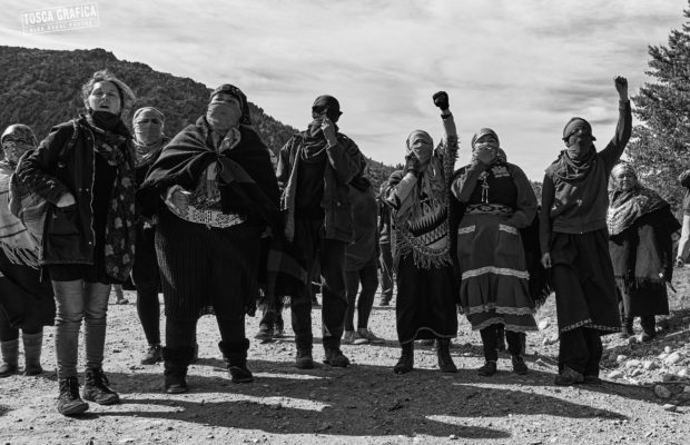 Nación Mapuche. Quemquemtrew en blanco y negro