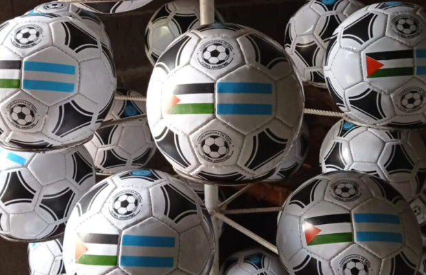 Argentina. Cien pelotas para Palestina