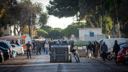 Estado español. Fotoreportaje de la novena jornada de huelga del metal en Cádiz
