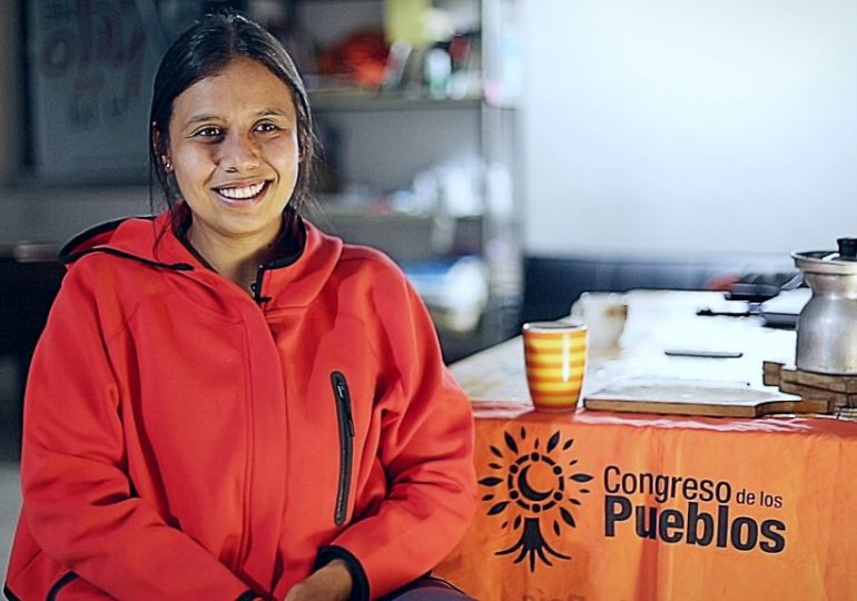 Colombia. El Congreso de Los Pueblos apoya a la lideresa Erika Prieto