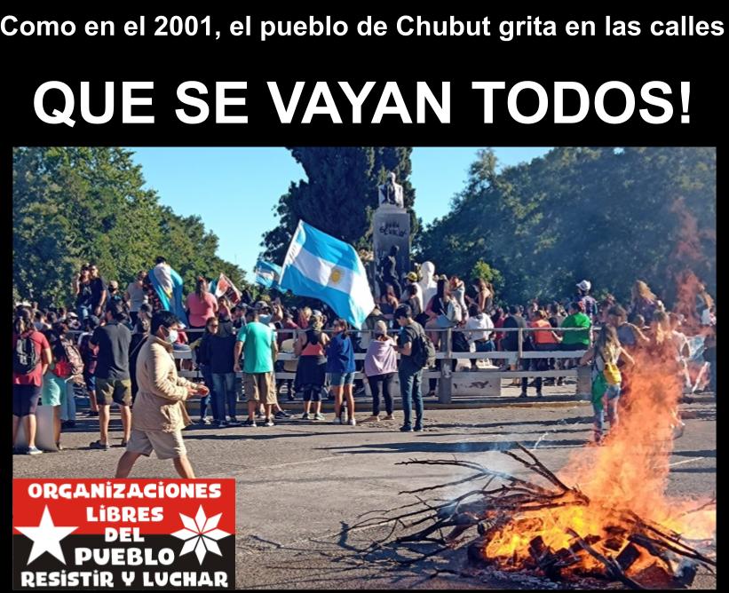 Argentina. Chubutazo: Organizaciones sociales y sindicatos unidos contra la megaminería /Solidaridad desde Mendoza