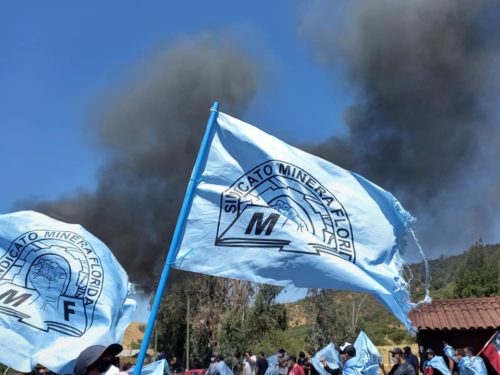 Chile. Trabajadores de Minera Florida de Alhué en huelga denuncian represión de Carabineros