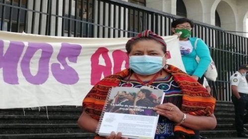 Feminismos. Víctimas de violación sexual dan sus testimonios en Guatemala