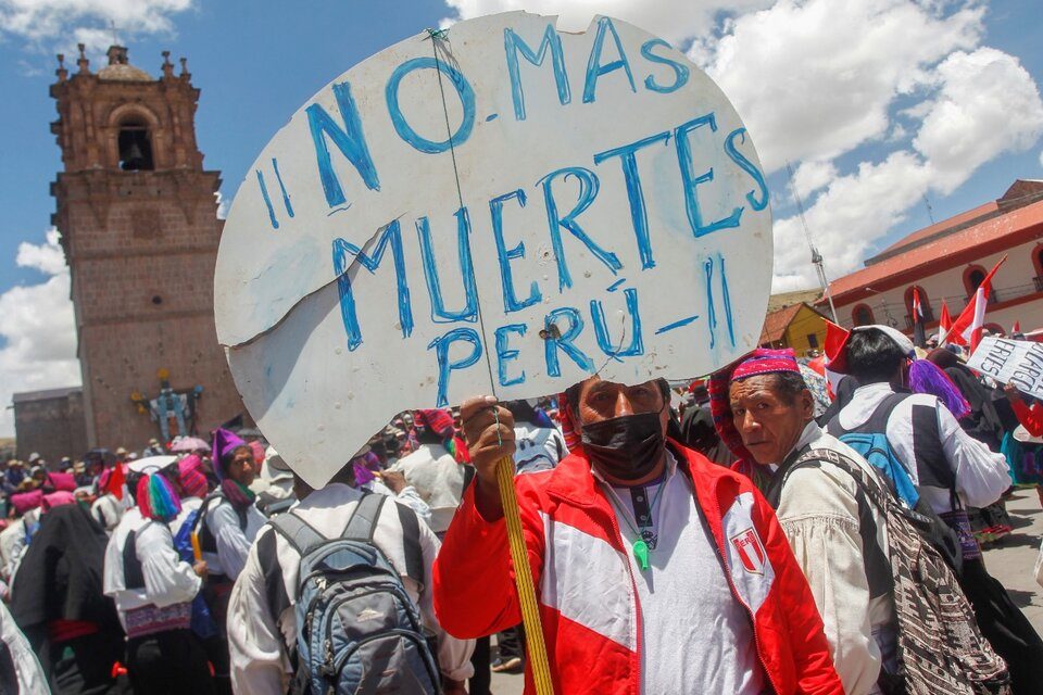 Perú. La  dictadura no puede frenar las marchas de protesta ni baleando y  matando