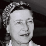 Picture of Simone de Beauvoir