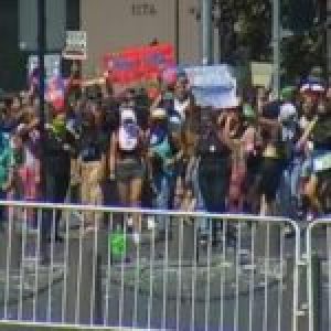 Chile. Al final de la marcha del 8M los «pacos» volvieron a reprimir