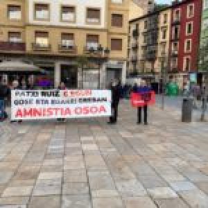 Euskal Herria. Crece la solidaridad con el preso vasco Patxi Ruiz: concentraciones, marchas y apoyo popular a su lucha