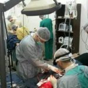 Siria. La mayoría de hospitales  del noreste del país están fuera de servicio