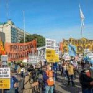 Argentina. Importante movilización del sindicalismo combativo a nivel nacional /Marcharon a Plaza de Mayo