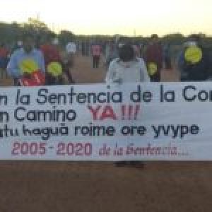 Paraguay. Segundo día de manifestación en Yakye Axa