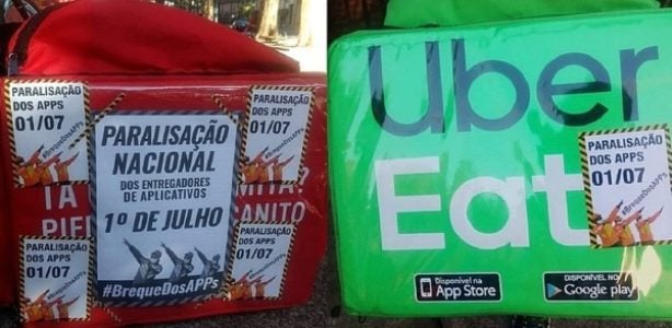 Brasil. Repartidores piden apoyo a la población para huelga