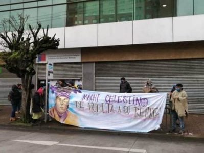 Nación Mapuche. Comunicado Público Machi Celestino Córdova (Día 61 en huelga de hambre) / Advierte que puede iniciar una huelga seca