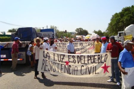 México.Desde 11 estados hacen un llamado a la «Resistencia y a la Organización contra altos cobros de luz»