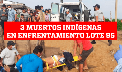 Perú. Gobierno tiñe de sangre Día Internacional de los Pueblos Indígenas