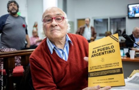 Argentina. Definiciones de uno de los históricos referentes de Montoneros: «A las banderas de lucha hoy es ineludible agregar la del antipatriarcado»