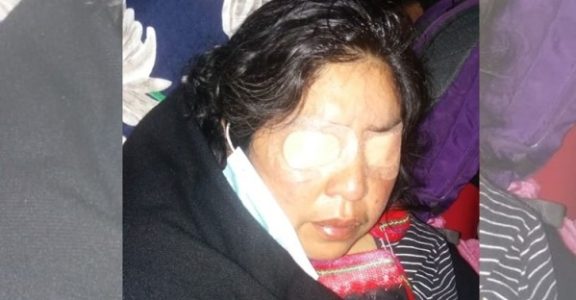 Nación Mapuche. Madre de Camilo Catrillanca resultó con ceguera temporal por gas pimienta