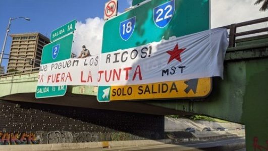 Puerto Rico. Movimiento Socialista de Trabajadoras y Trabajadores convoca manifestación contra la JCF
