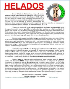 Huelva: Denuncian mala gestión y ERTE aplicado bajo el chantaje en la refinería de CEPSA de La Rabida