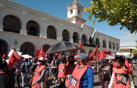 Argentina. Movilización contra los tarifazos en Salta