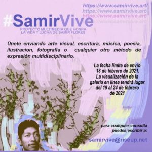 México. Honrar la vida y la lucha de Samir Flores
