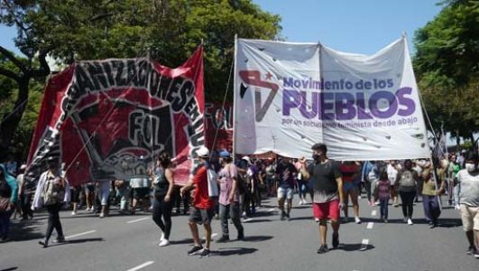 Argentina. Miles marcharon a Desarrollo Social contra el pacto social, el FMI y por reivindicaciones urgentes