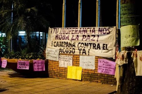 Paraguay. Escraches y marcha en Ciudad del Este por el día de la mujer trabajadora
