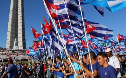 Cuba. CLATE presente en la celebración del 1 de mayo