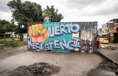 Colombia. Cali: Puerto Resistencia, territorio de dignidad y poder popular (fotoreportaje)