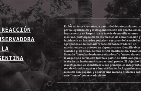 Argentina. Periodistas de todo el país y la región se solidarizan con colegas que investigaron «La reacción conservadora»