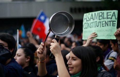 Chile. Bienvenida, Convención constitucional