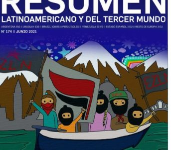 Nuestramérica. La nueva edición del periódico Resumen Latinoamericano dedica su portada al zapatismo y a la victoria de Pedro Castillo en Perú (PDF para descargar)