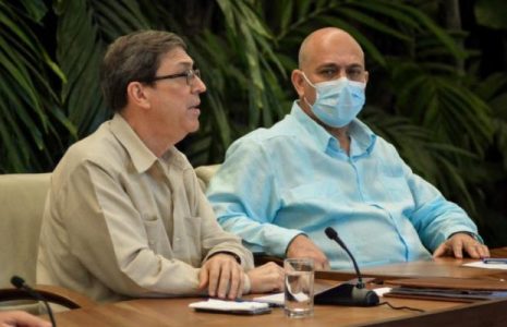 Cuba. Bruno Rodríguez: Emplazamos a EE. UU. a que confirme o desmienta que financión la operación de desestabilización