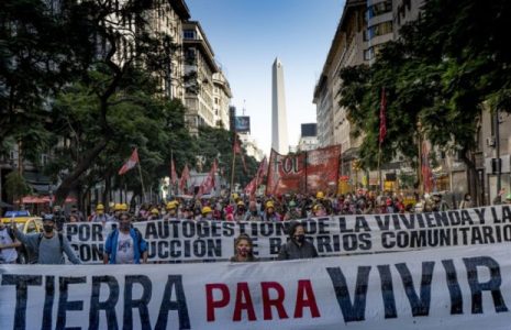 Argentina. Realizarán una jornada político-cultural por «Tierra para vivir y autogestión de la vivienda»