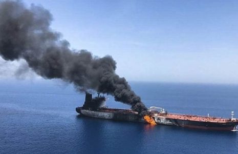 «Israel». Responsabiliza a Irán con el ataque a un barco en el golfo de Omán