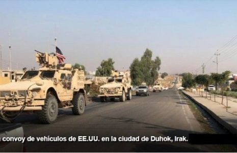 Irak. Otros dos convoyes logísticos de EEUU son objeto de ataques