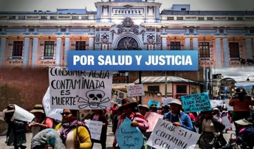 Perú. Personas afectadas por contaminación minera llegan a Lima para reclamar por su salud y el medioambiente