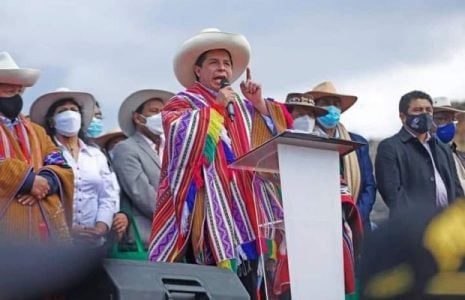 Perú. Presidente Pedro Castillo: El alza del pan, del gas, y el dólar no se debe a que llegamos a gobernar